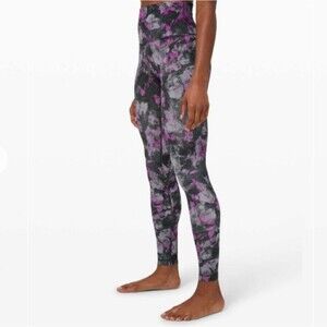 Lululemon Align Legging Floral Shift Multi Size 0 Womens Y2k Gym Yoga Print Pant